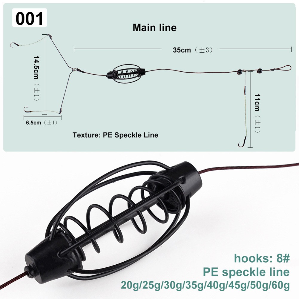 1PCS Carp Fishing Feeder Europ - Fishing Equipment Bait reseña y precio