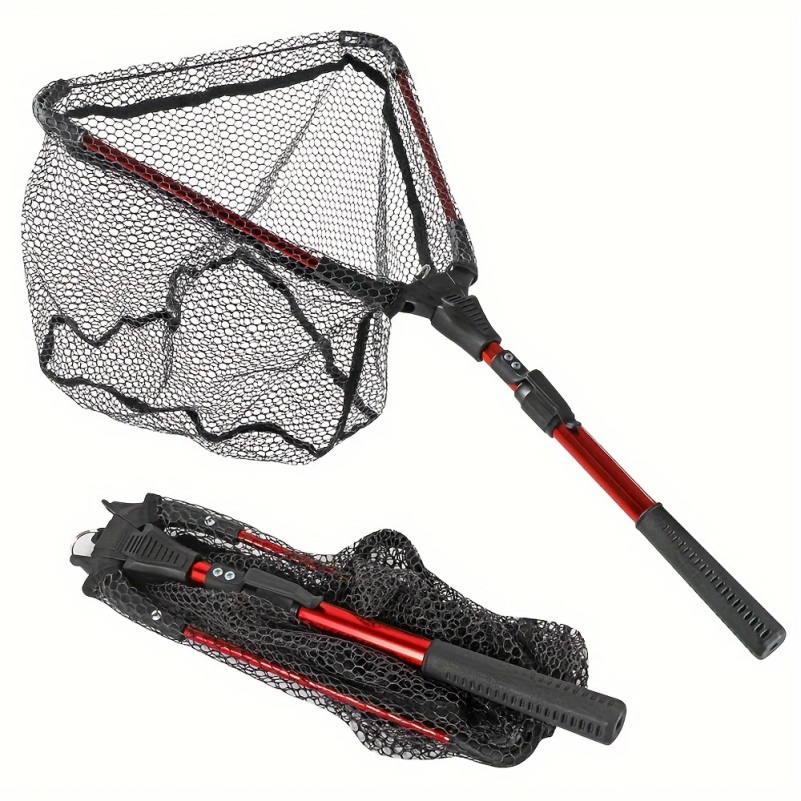 1pc Fishing Net Aluminum Alloy - Landing Net Telescopic reseña y precio