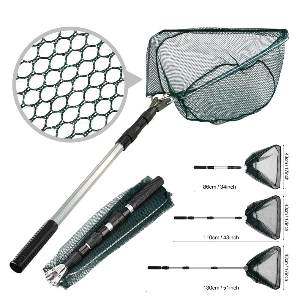 Fishing Landing Net Aluminum A - Landing Net Telescopic reseña y precio