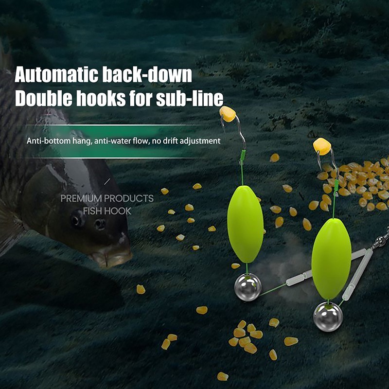Double Hook Fishing Hair Rigs  - Fishing Equipment Jet reseña y precio