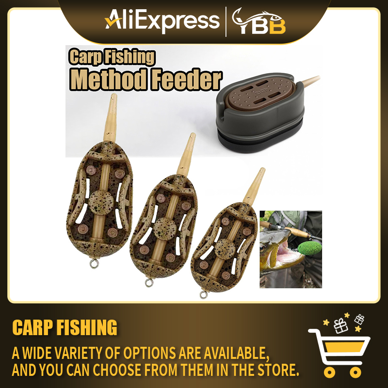 5PCS Inline Method Feeder Set  - Fishing Equipment Bait reseña y precio