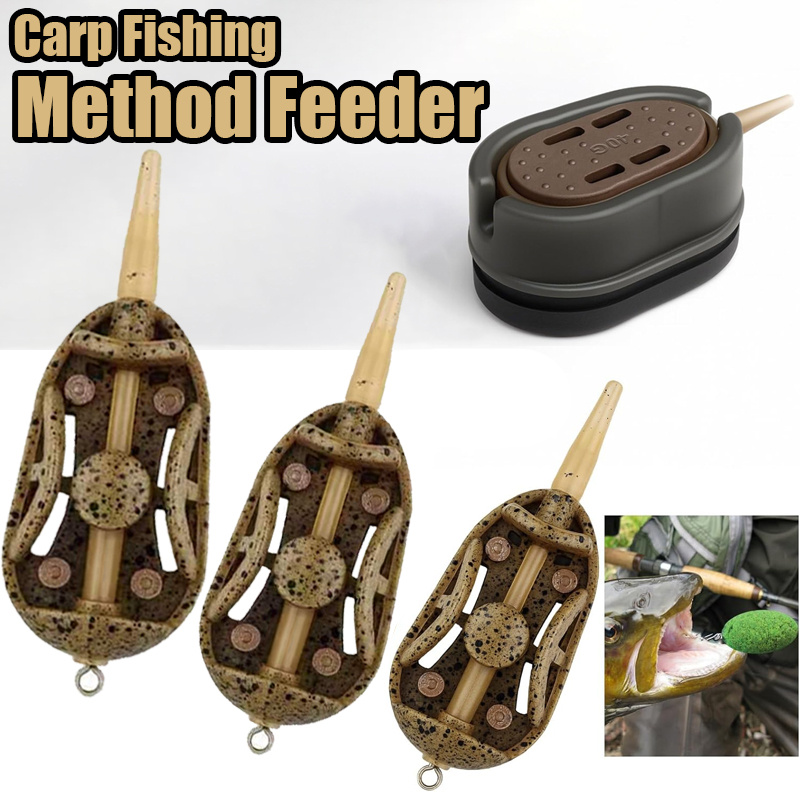 5PCS Inline Method Feeder Set  - Fishing Equipment Bait reseña y precio